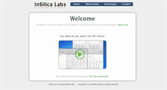 Desktop Screenshot of insilicalabs.com